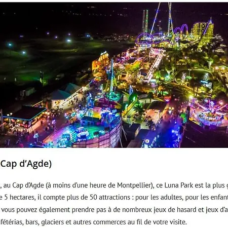 Vue Mer, 2 Piscines Privées Transats Et Pataugeoire Agde